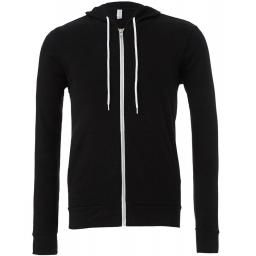 BE106 Unisex poly/cotton fleece full zip hoodie – GDB Manufacturing